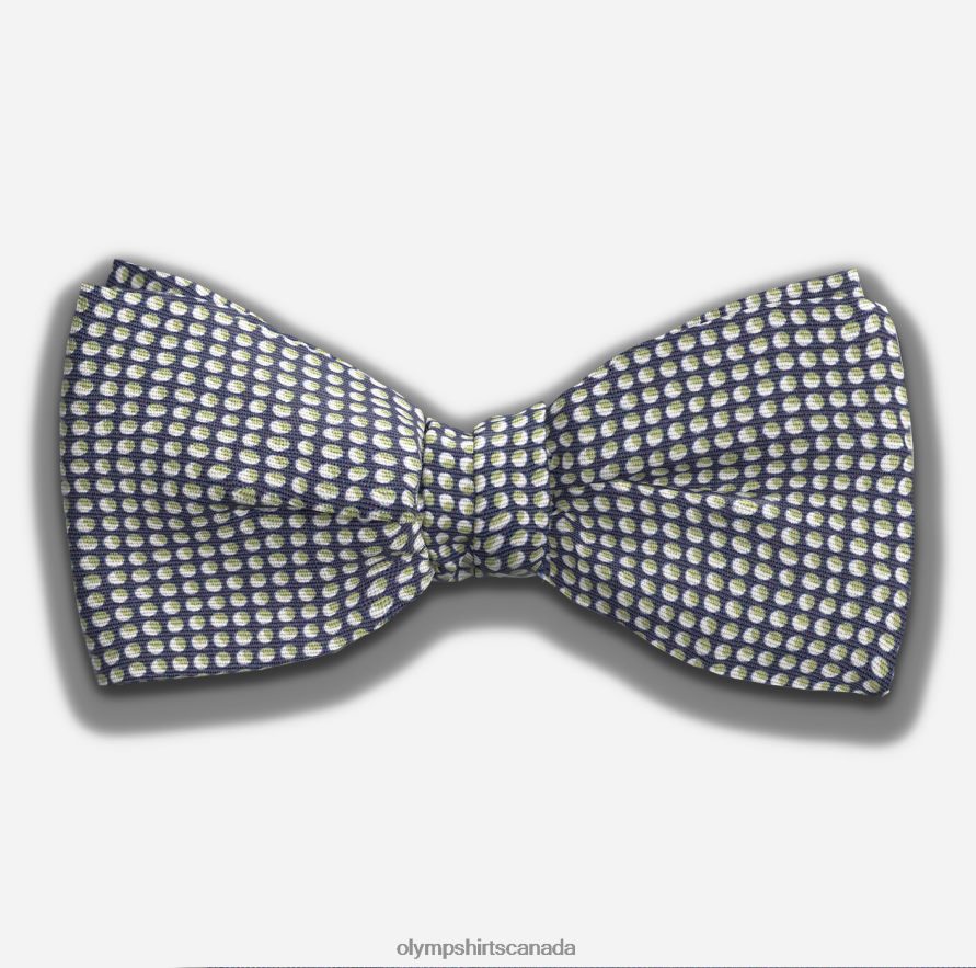 OLYMP Bow Tie / Pocket Square Set Green H2P42H2642 Accessories