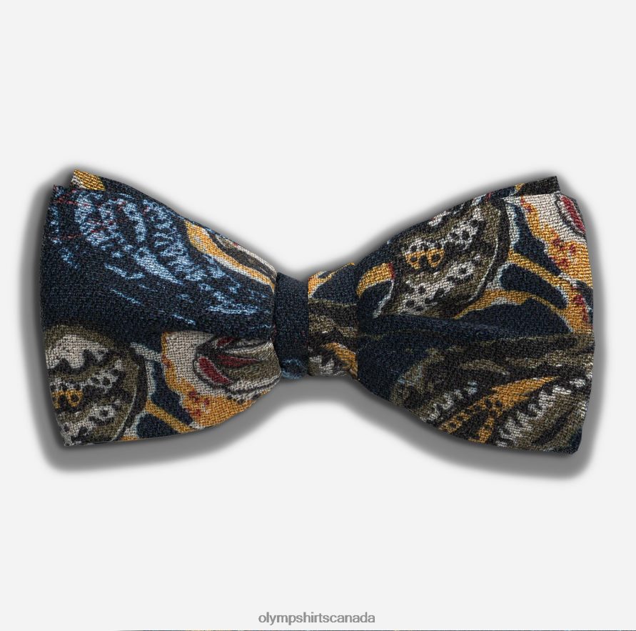 OLYMP Bow Tie / Pocket Square Set Marine H2P42H2648 Accessories