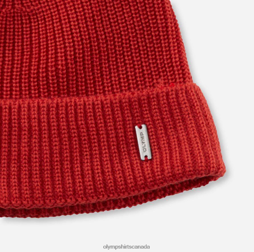 OLYMP Cap/Scarf Set Red Orange H2P42H2666 Accessories