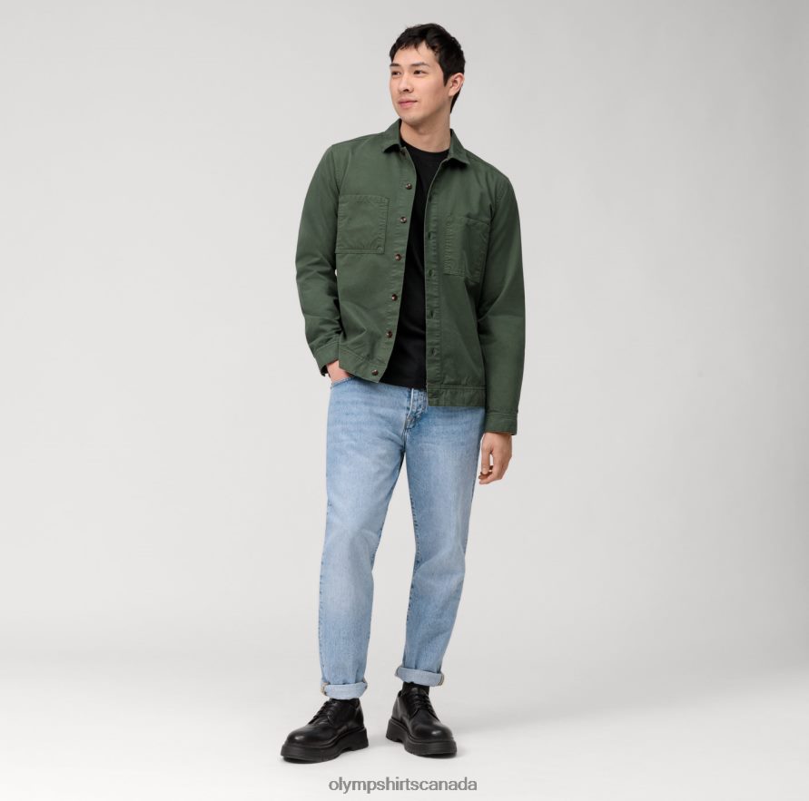 OLYMP Casual Jersey Relaxed Fit T-Shirt Black H2P42H2039 Clothing