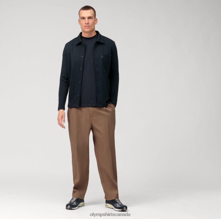 OLYMP Casual Jersey Relaxed Fit T-Shirt Marine H2P42H2038 Clothing