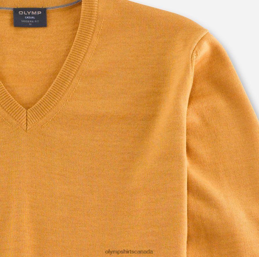 OLYMP Casual Knitwear Pullover Aniseed H2P42H1838 Clothing