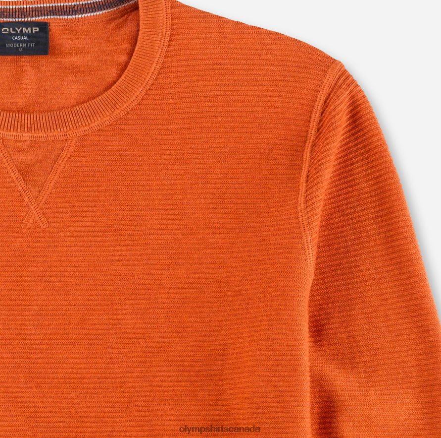 OLYMP Casual Knitwear Pullover Mandarin H2P42H1780 Clothing