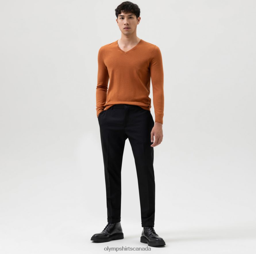 OLYMP Casual Knitwear Pullover Mango H2P42H1865 Clothing