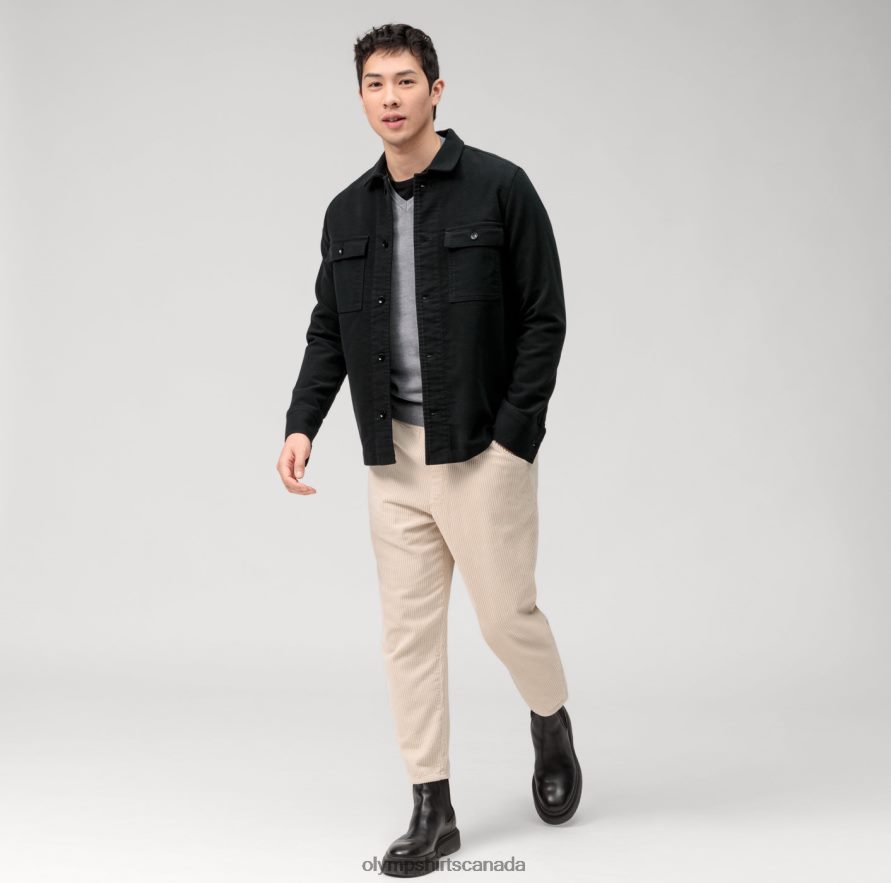 OLYMP Casual Knitwear Pullover Silver Grey H2P42H1802 Clothing