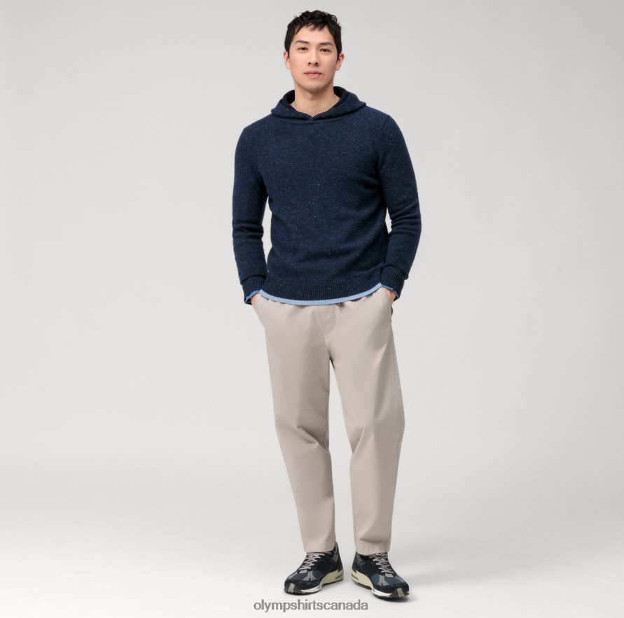 OLYMP Casual Knitwear Sweatshirt Marine H2P42H1909 Clothing