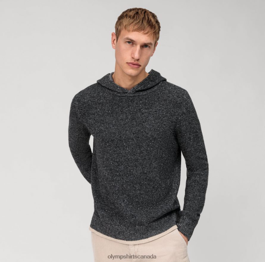 OLYMP Casual Knitwear Sweatshirt Stone H2P42H1911 Clothing