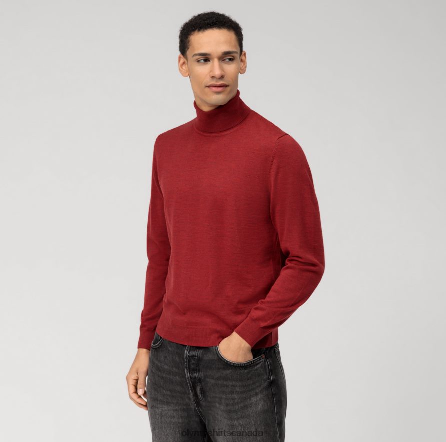 OLYMP Casual Knitwear Turtleneck Barolo H2P42H1883 Clothing