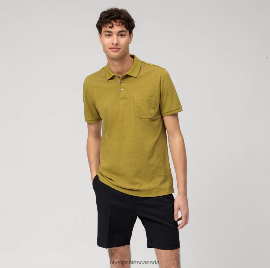 OLYMP Casual Modern Fit Polo Lime H2P42H2133 Clothing