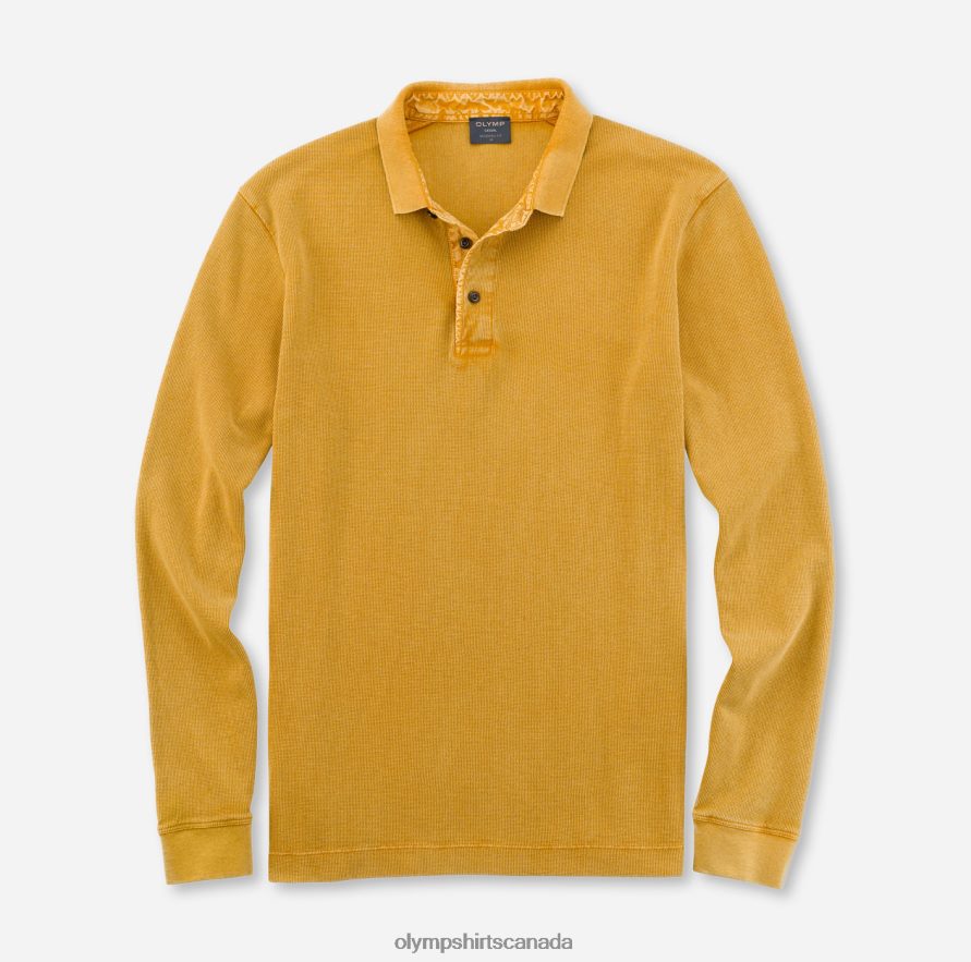OLYMP Casual Modern Fit Polo Maize H2P42H2177 Clothing