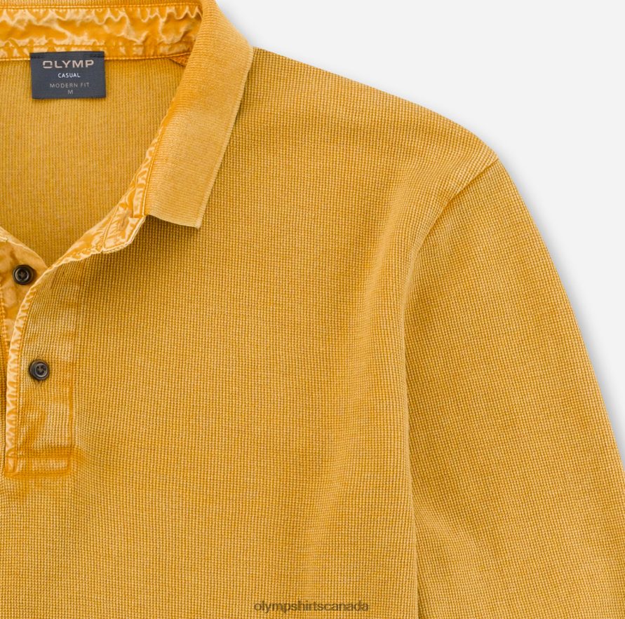 OLYMP Casual Modern Fit Polo Maize H2P42H2177 Clothing