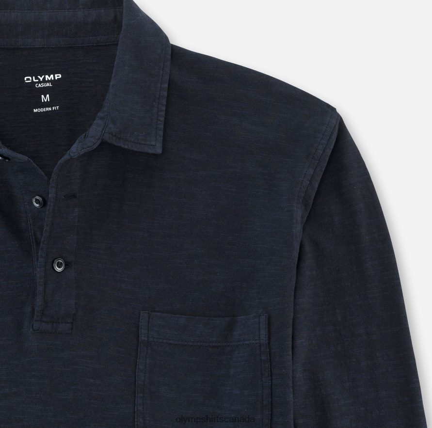 OLYMP Casual Modern Fit Polo Marine H2P42H2122 Clothing