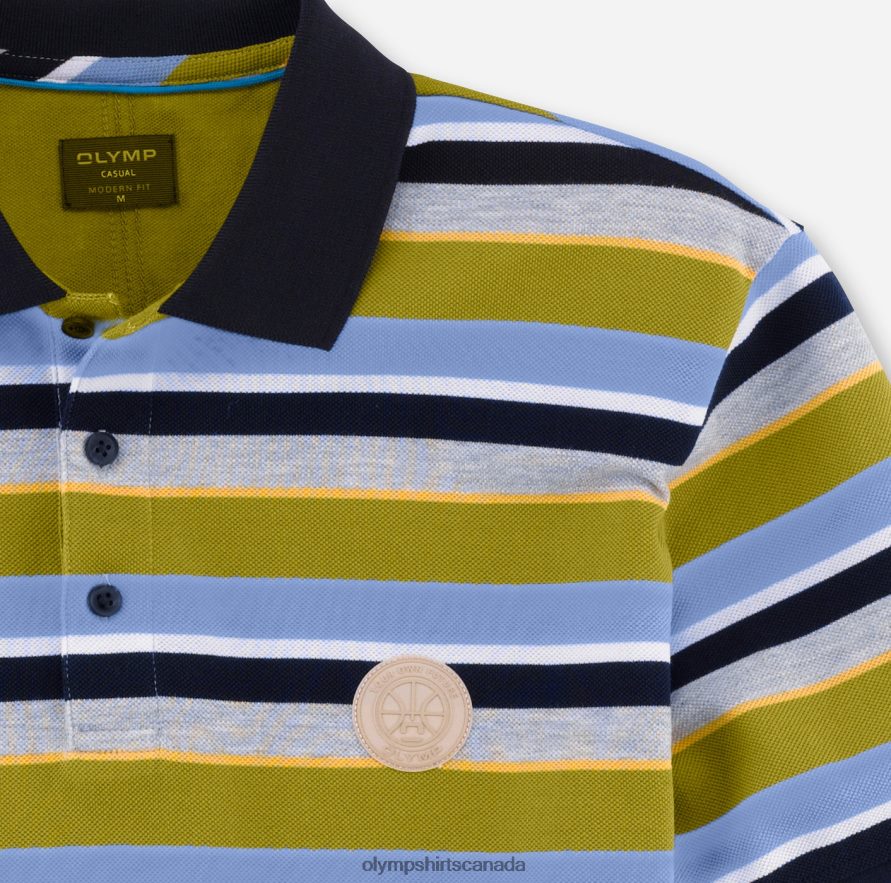 OLYMP Casual Modern Fit Polo Marine H2P42H2175 Clothing