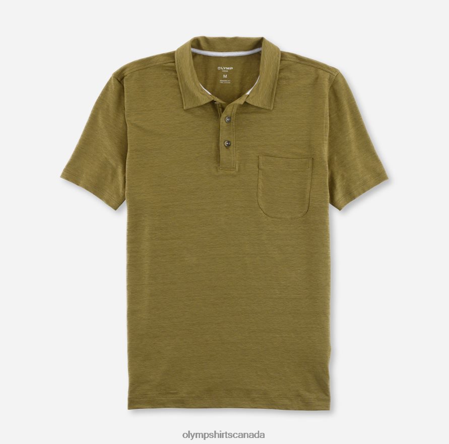 OLYMP Casual Modern Fit Polo Nougat H2P42H2108 Clothing