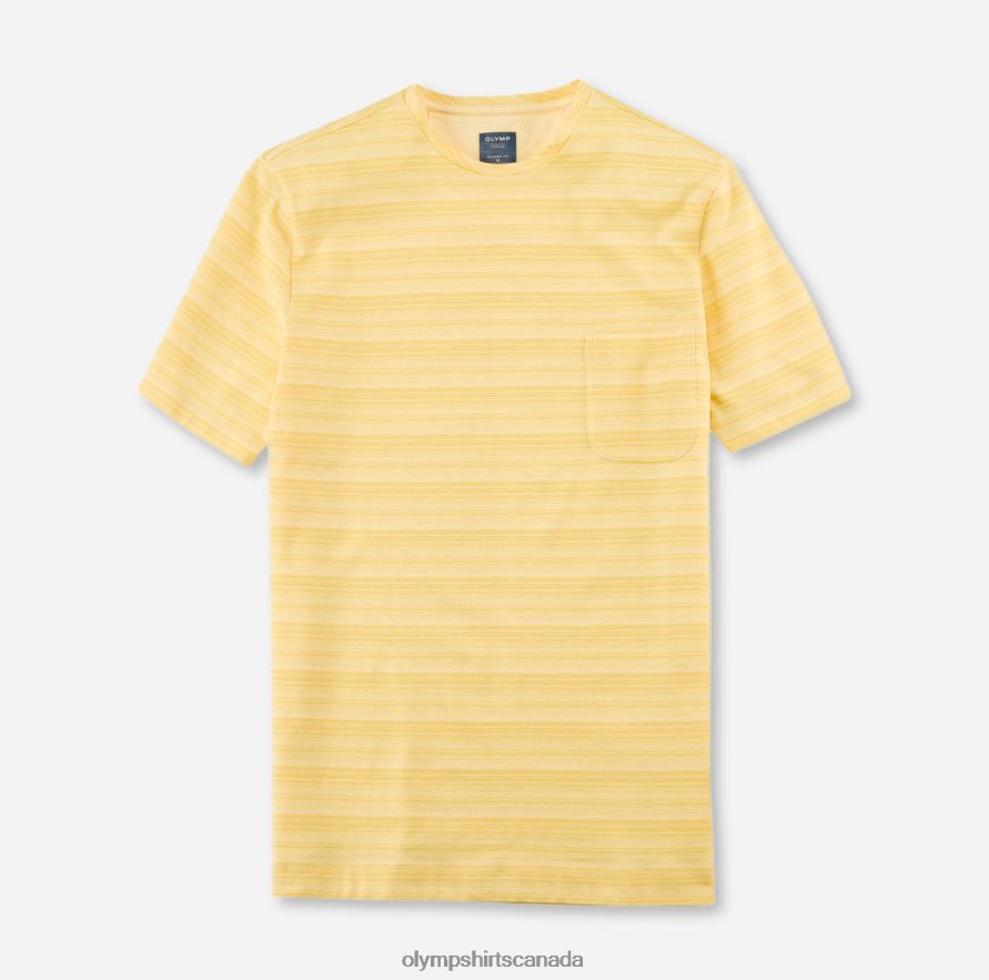 OLYMP Casual Modern Fit T-Shirt Maize H2P42H2062 Clothing