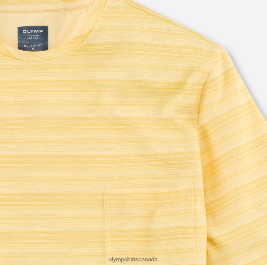 OLYMP Casual Modern Fit T-Shirt Maize H2P42H2062 Clothing