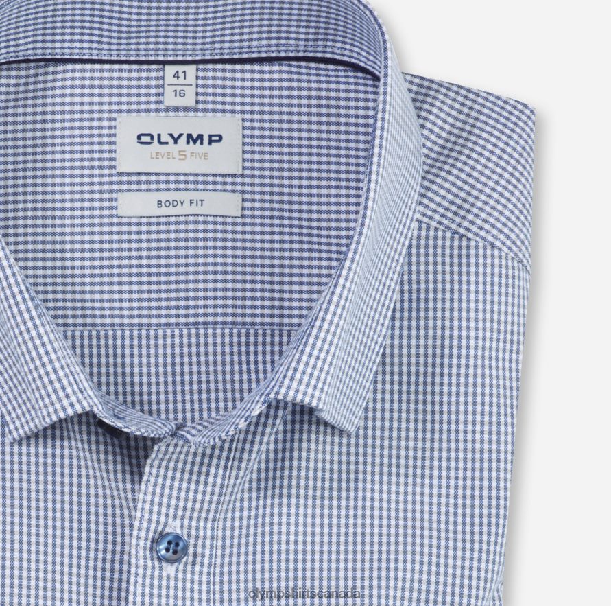 OLYMP Level Five Body Fit Business Shirt Under Button-Down Taupe H2P42H788 Clothing