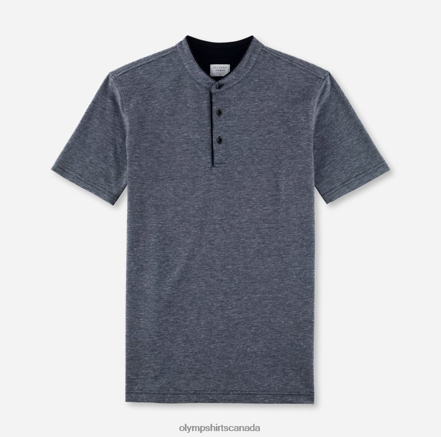 OLYMP Level Five Casual Body Fit Polo Marine H2P42H2125 Clothing