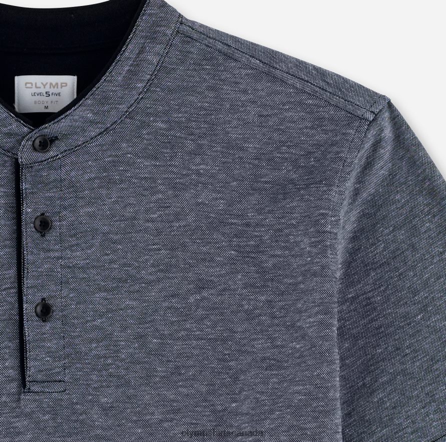 OLYMP Level Five Casual Body Fit Polo Marine H2P42H2125 Clothing