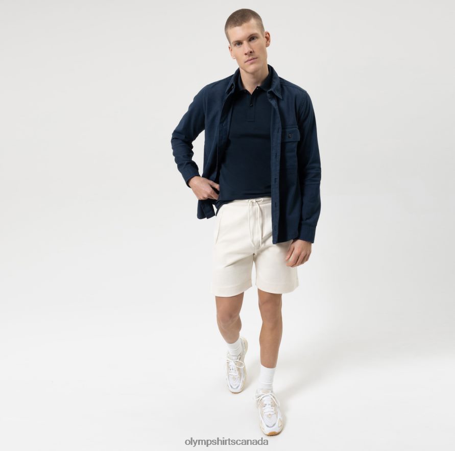 OLYMP Level Five Casual Body Fit Polo Marine H2P42H2160 Clothing