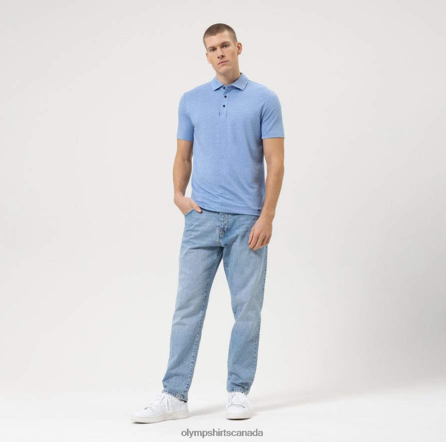 OLYMP Level Five Casual Body Fit Polo Ozone H2P42H2159 Clothing