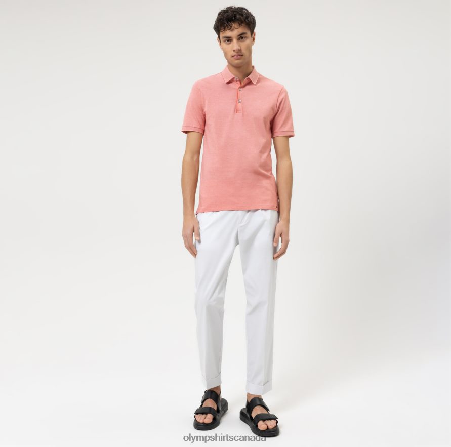 OLYMP Level Five Casual Body Fit Polo Sienna H2P42H2073 Clothing