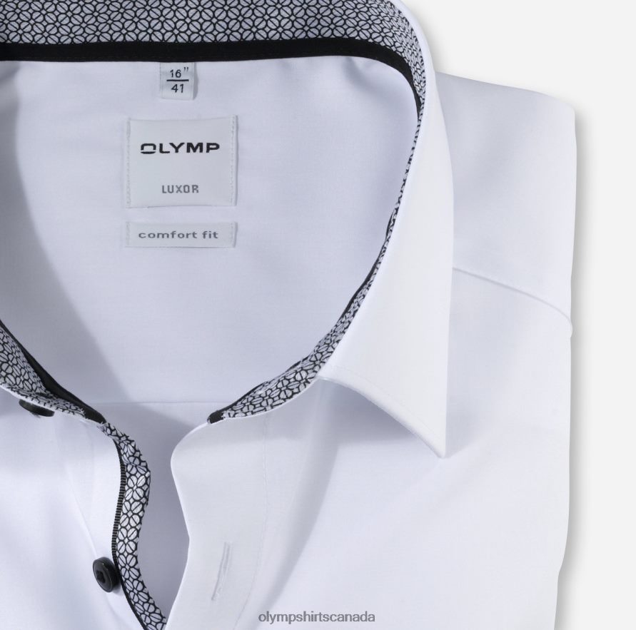 OLYMP Luxor Comfort Fit Business Shirt New Kent Anthracite H2P42H1539 Clothing