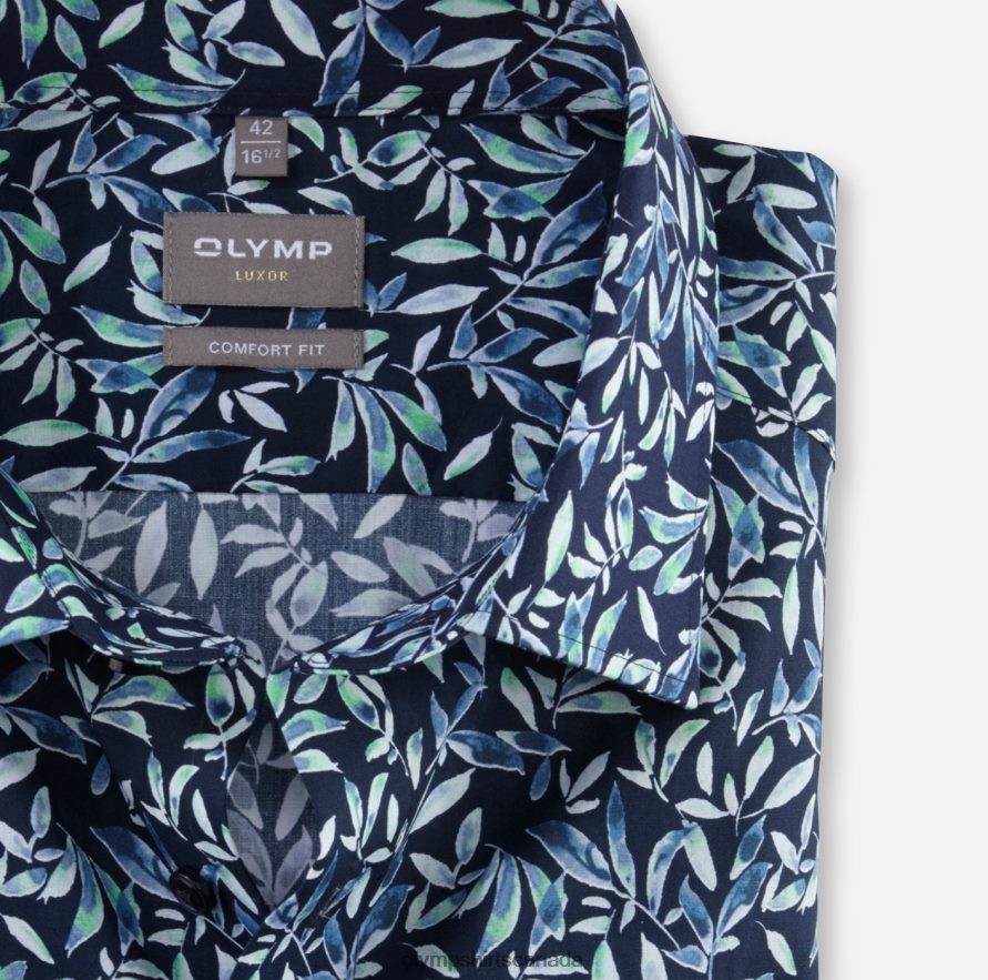 OLYMP Luxor Comfort Fit Business Shirt New Kent Light Green H2P42H1559 Clothing