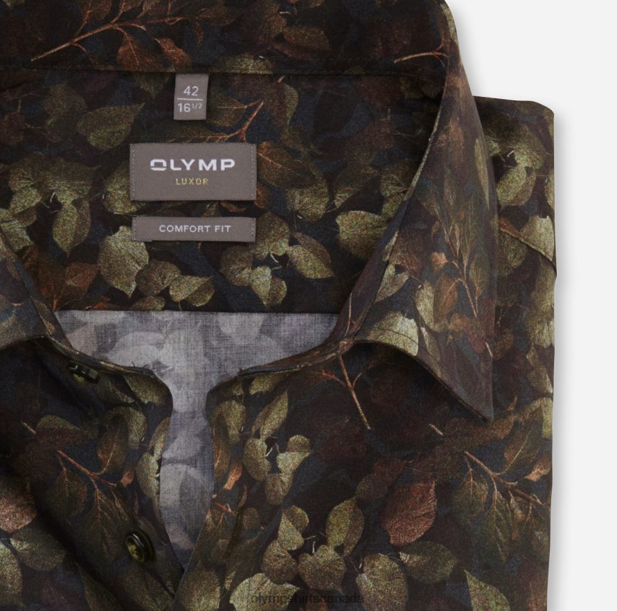 OLYMP Luxor Comfort Fit Business Shirt New Kent Lime Green H2P42H1660 Clothing