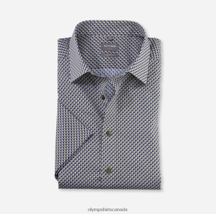 OLYMP Luxor Comfort Fit Business Shirt New Kent Lime H2P42H1617 Clothing