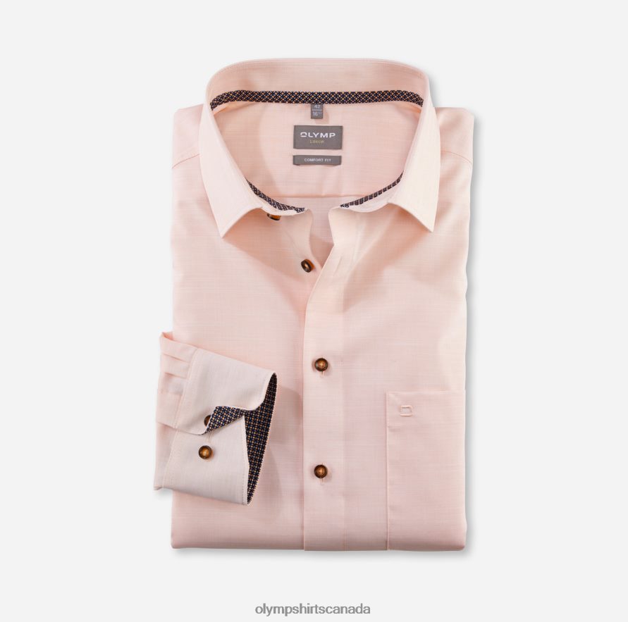 OLYMP Luxor Comfort Fit Business Shirt New Kent Mandarin H2P42H1611 Clothing