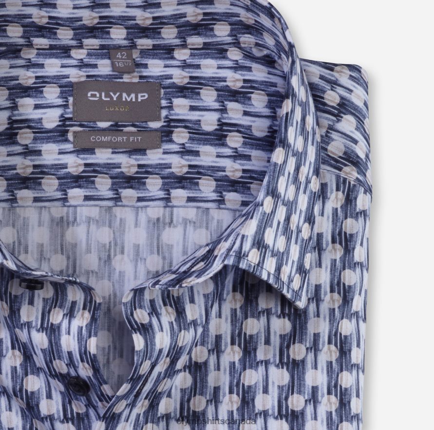 OLYMP Luxor Comfort Fit Business Shirt New Kent Natural H2P42H1561 Clothing