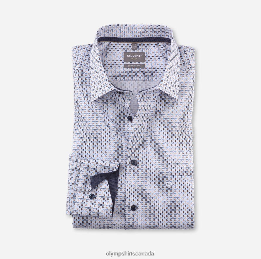 OLYMP Luxor Comfort Fit Business Shirt New Kent Natural H2P42H1597 Clothing