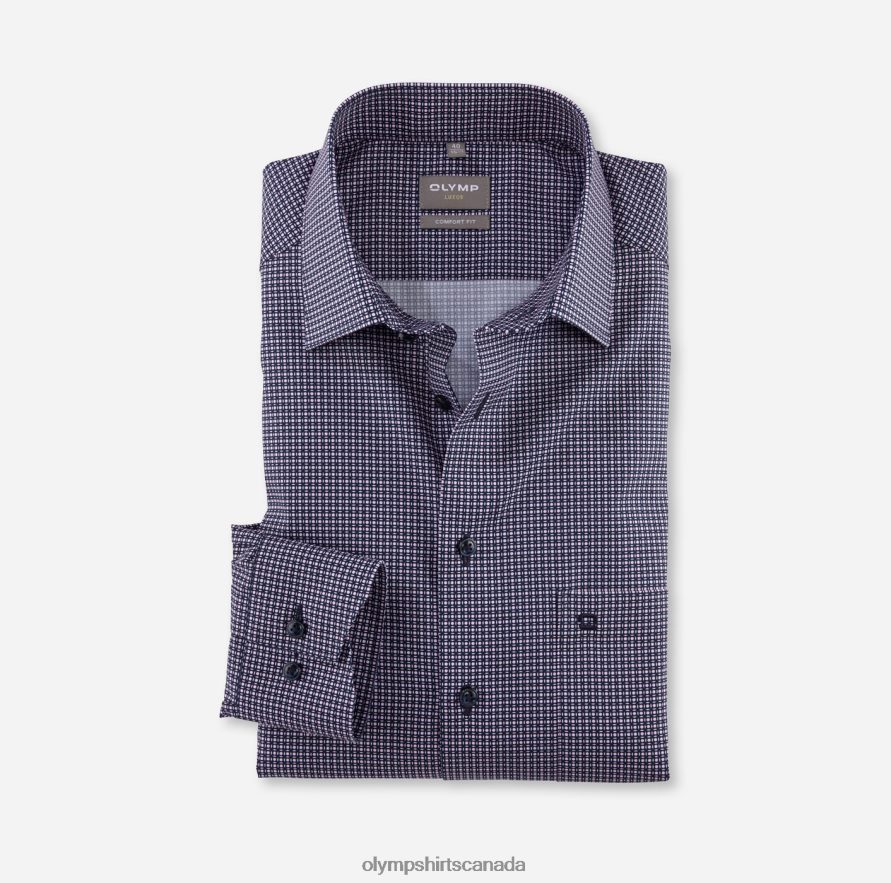OLYMP Luxor Comfort Fit Business Shirt New Kent Rose H2P42H1531 Clothing
