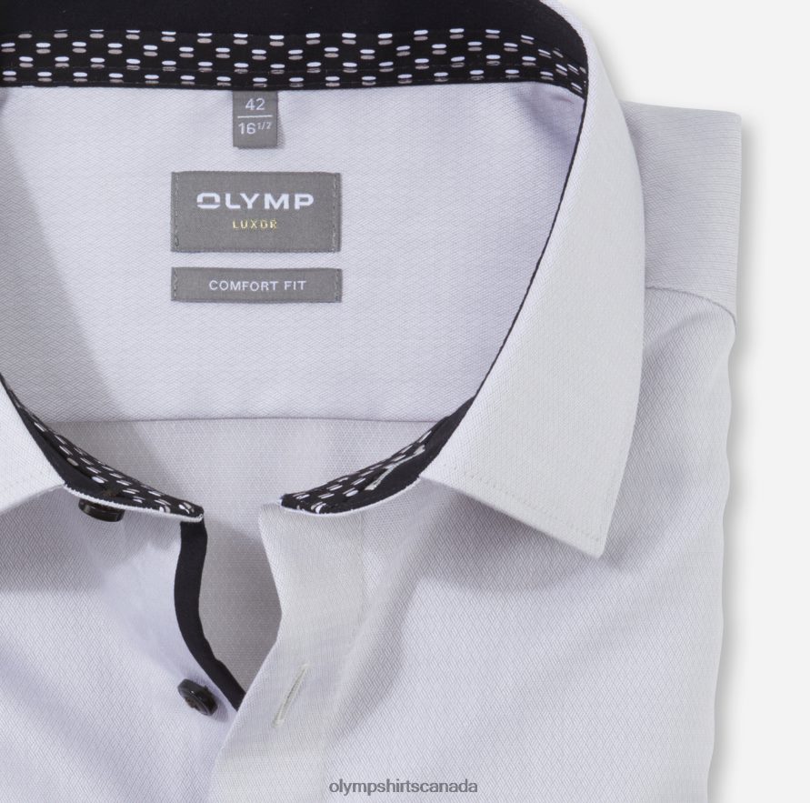 OLYMP Luxor Comfort Fit Business Shirt New Kent Taupe H2P42H1524 Clothing