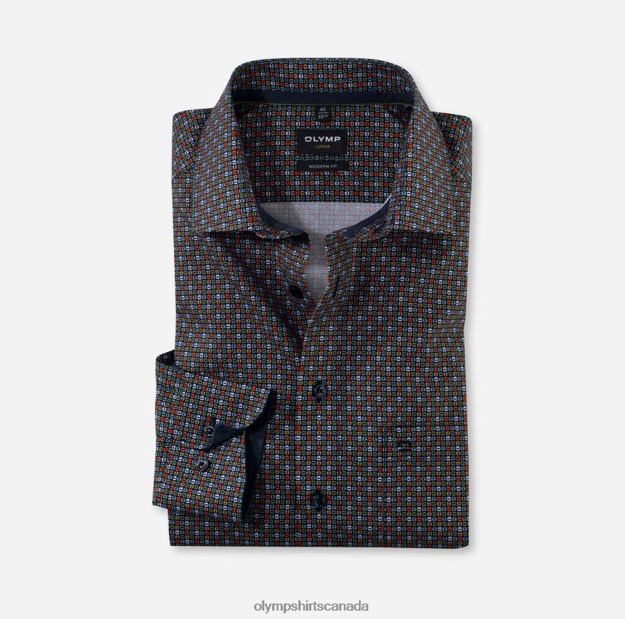 OLYMP Luxor Modern Fit Business Shirt Global Kent Lime H2P42H1142 Clothing