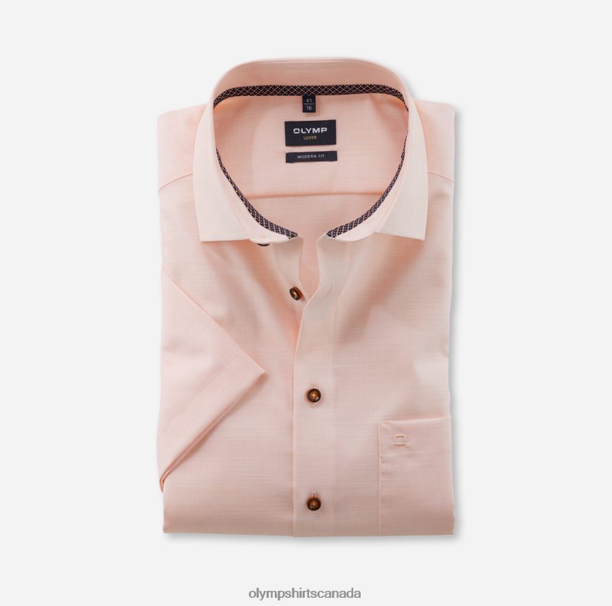 OLYMP Luxor Modern Fit Business Shirt Global Kent Mandarin H2P42H1279 Clothing