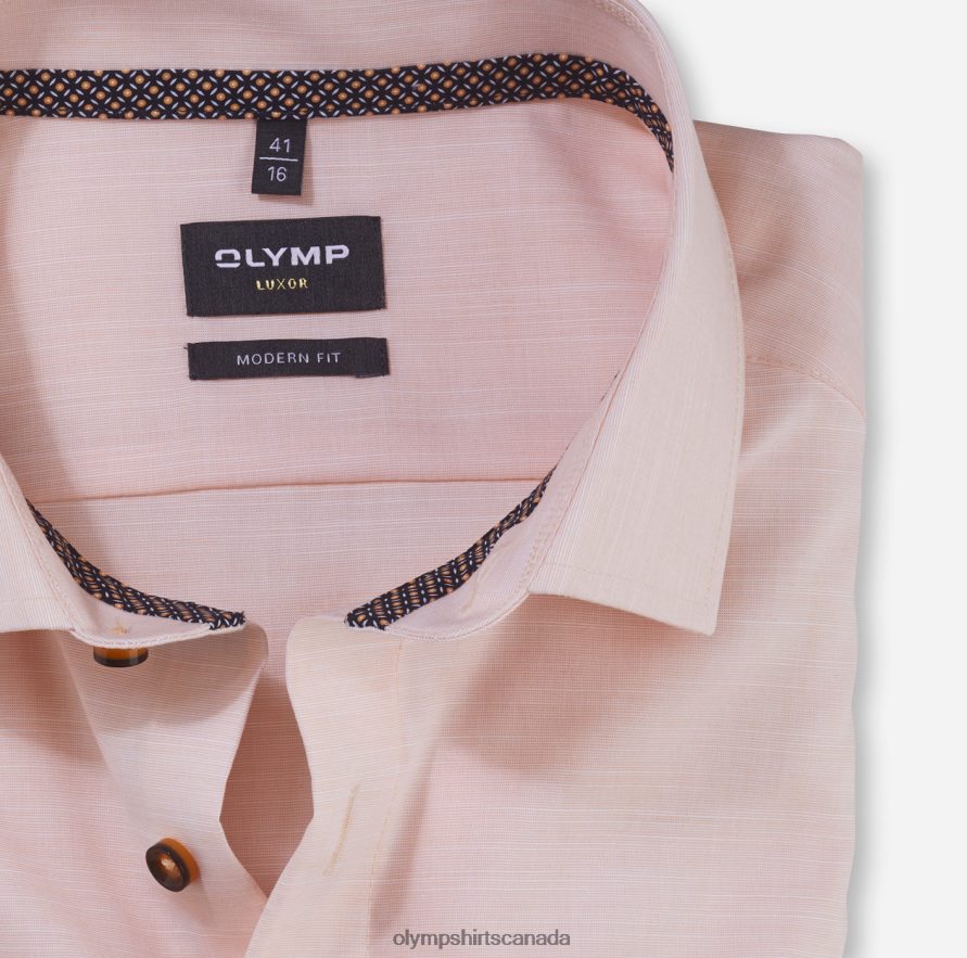 OLYMP Luxor Modern Fit Business Shirt Global Kent Mandarin H2P42H1313 Clothing