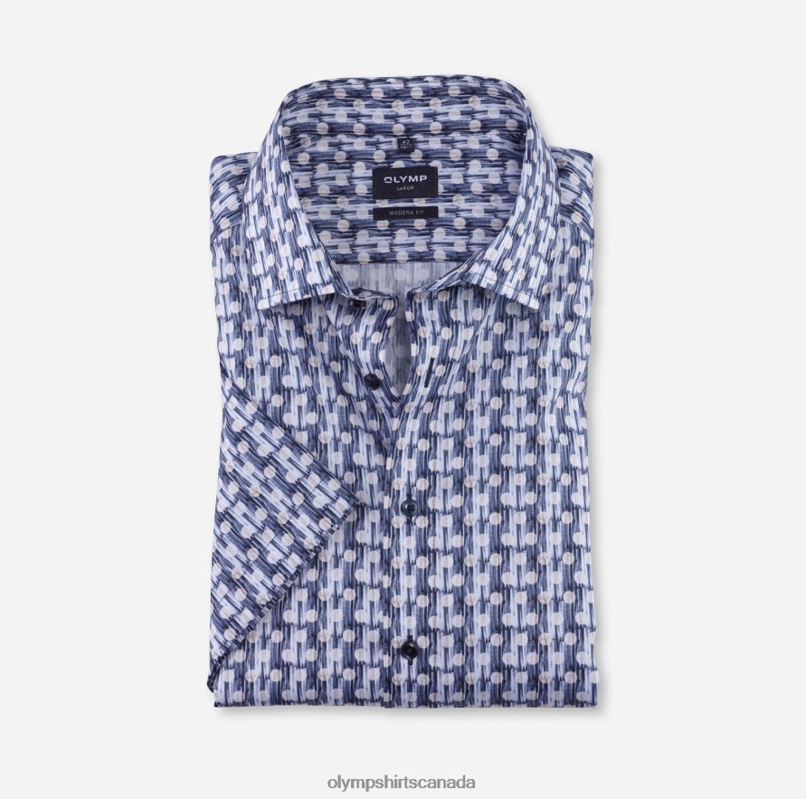 OLYMP Luxor Modern Fit Business Shirt Global Kent Natural H2P42H962 Clothing