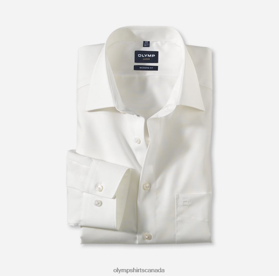 OLYMP Luxor Modern Fit Business Shirt Long Sleeve Extra Long New Kent Beige H2P42H1451 Clothing