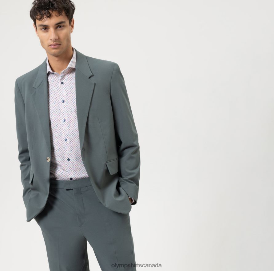 OLYMP No Six 24/Seven Super Slim Business Shirt Cutaway Fuchsia H2P42H178 Clothing