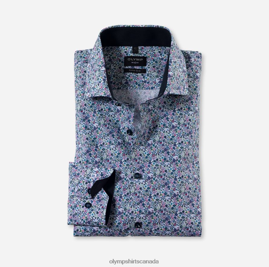 OLYMP No Six Super Slim Business Shirt Royal Kent Lime H2P42H229 Clothing