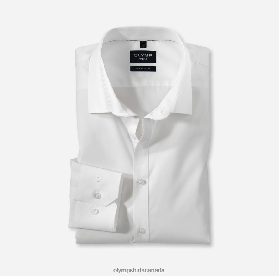 OLYMP No Six Super Slim Business Shirt Urban Kent Light Beige H2P42H279 Clothing