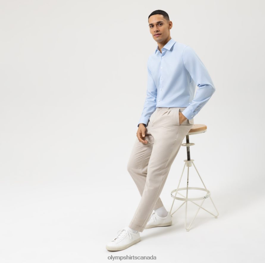OLYMP No Six Super Slim Business Shirt Urban Kent Ozone H2P42H117 Clothing