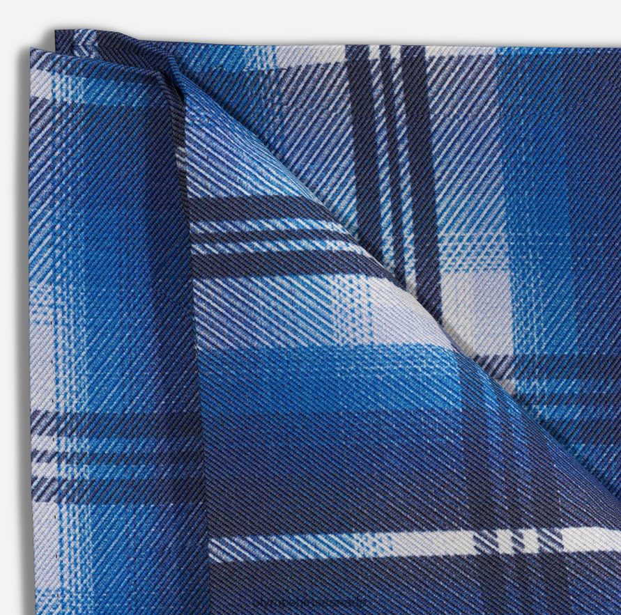 OLYMP Pocket Square 28X28 Cm  Blue H2P42H2592 Accessories