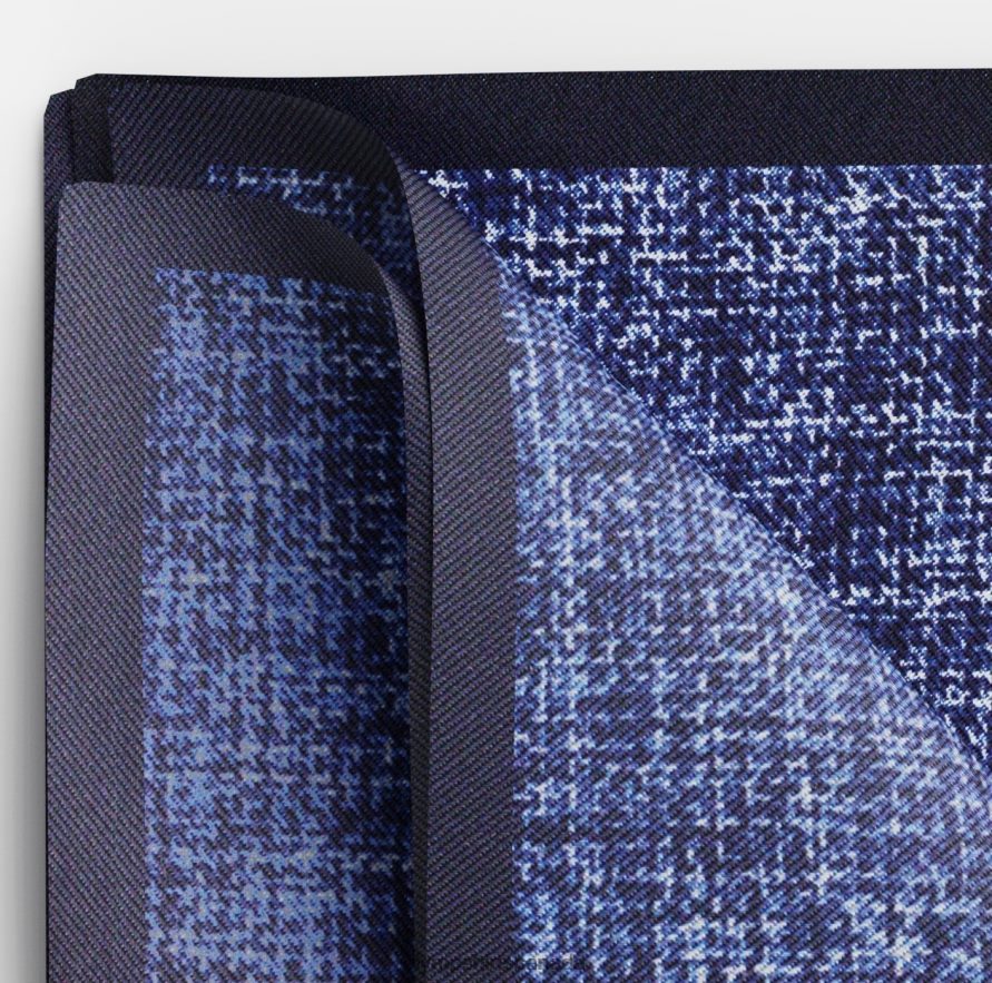 OLYMP Pocket Square 30X30 Cm Marine H2P42H2544 Accessories