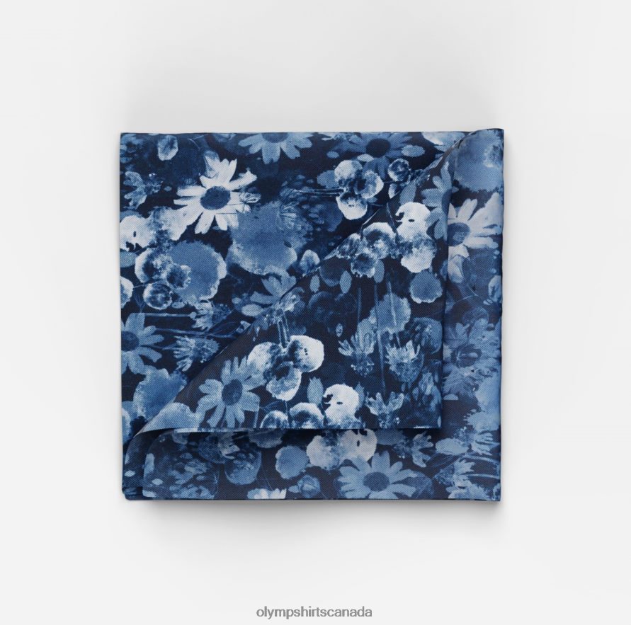 OLYMP Pocket Square 30X30 Cm Marine H2P42H2577 Accessories
