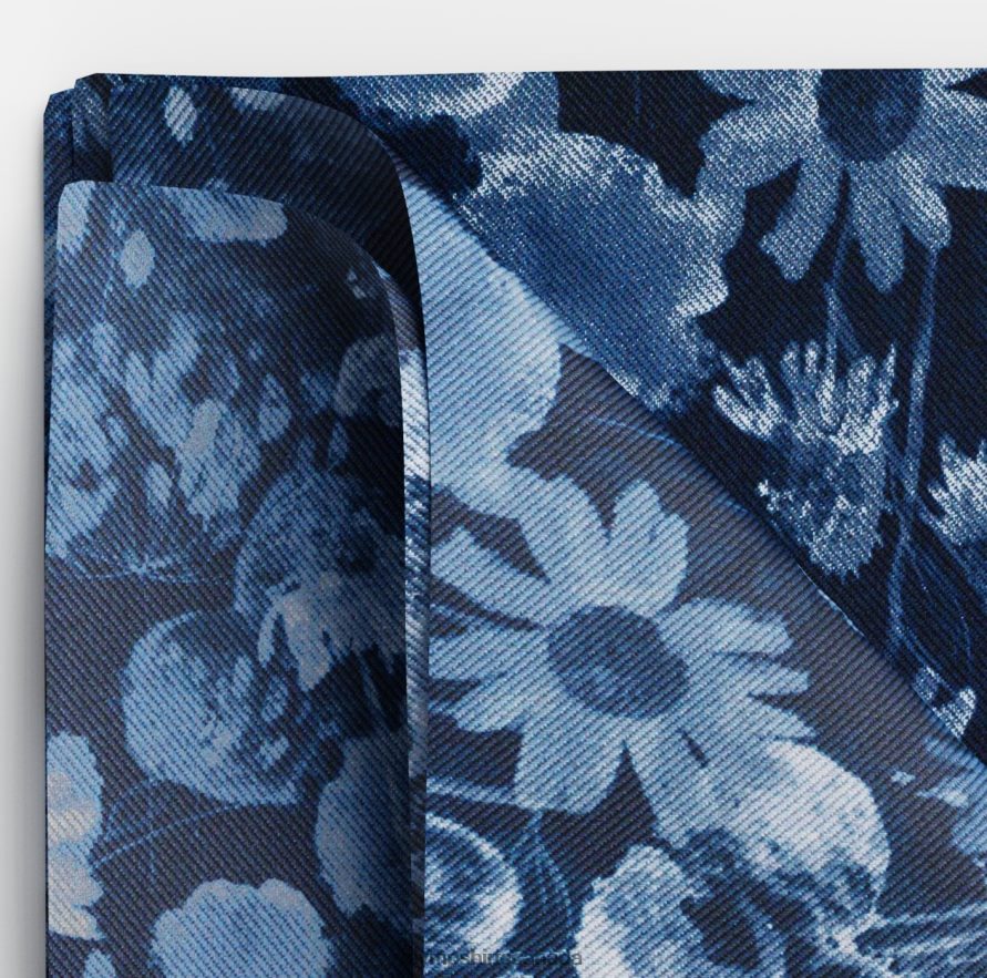 OLYMP Pocket Square 30X30 Cm Marine H2P42H2577 Accessories