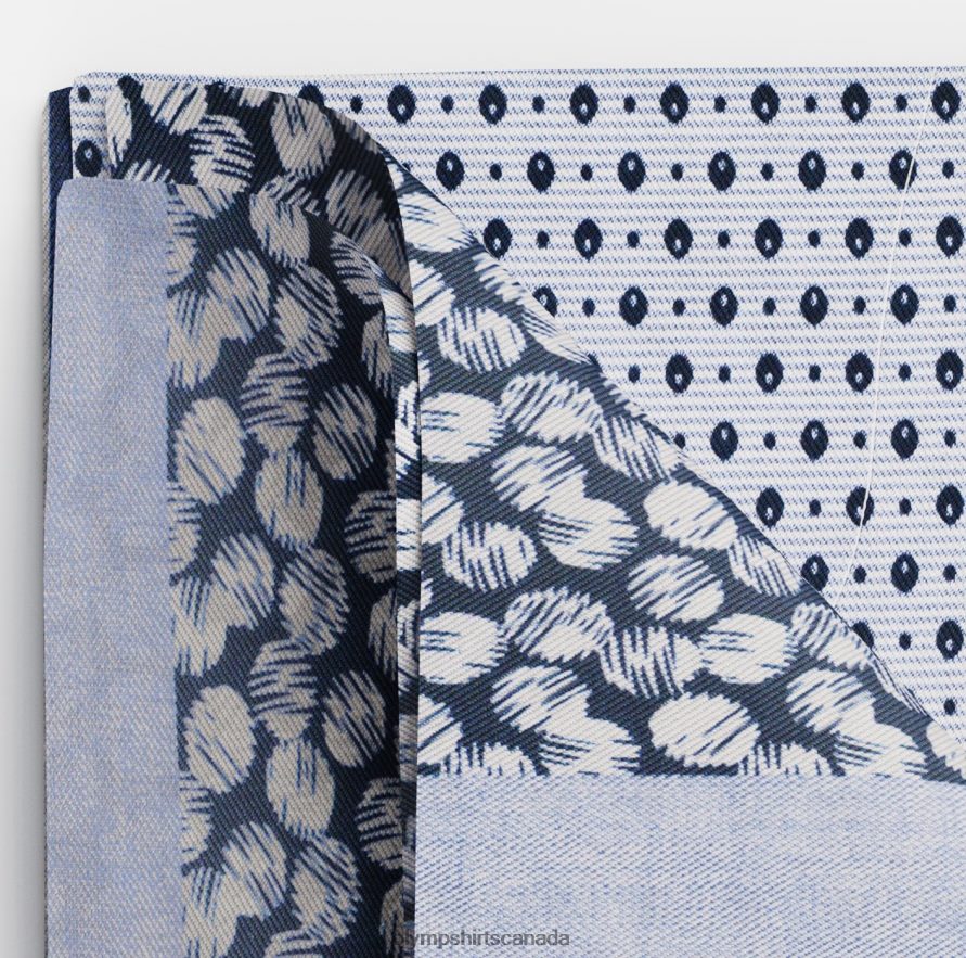 OLYMP Pocket Square 30X30Cm Marine H2P42H2560 Accessories