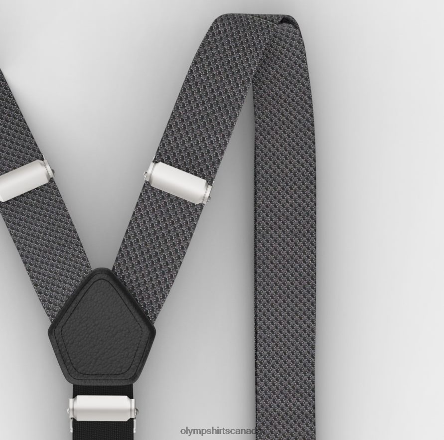 OLYMP Suspenders Y-Shape Anthracite H2P42H2620 Accessories
